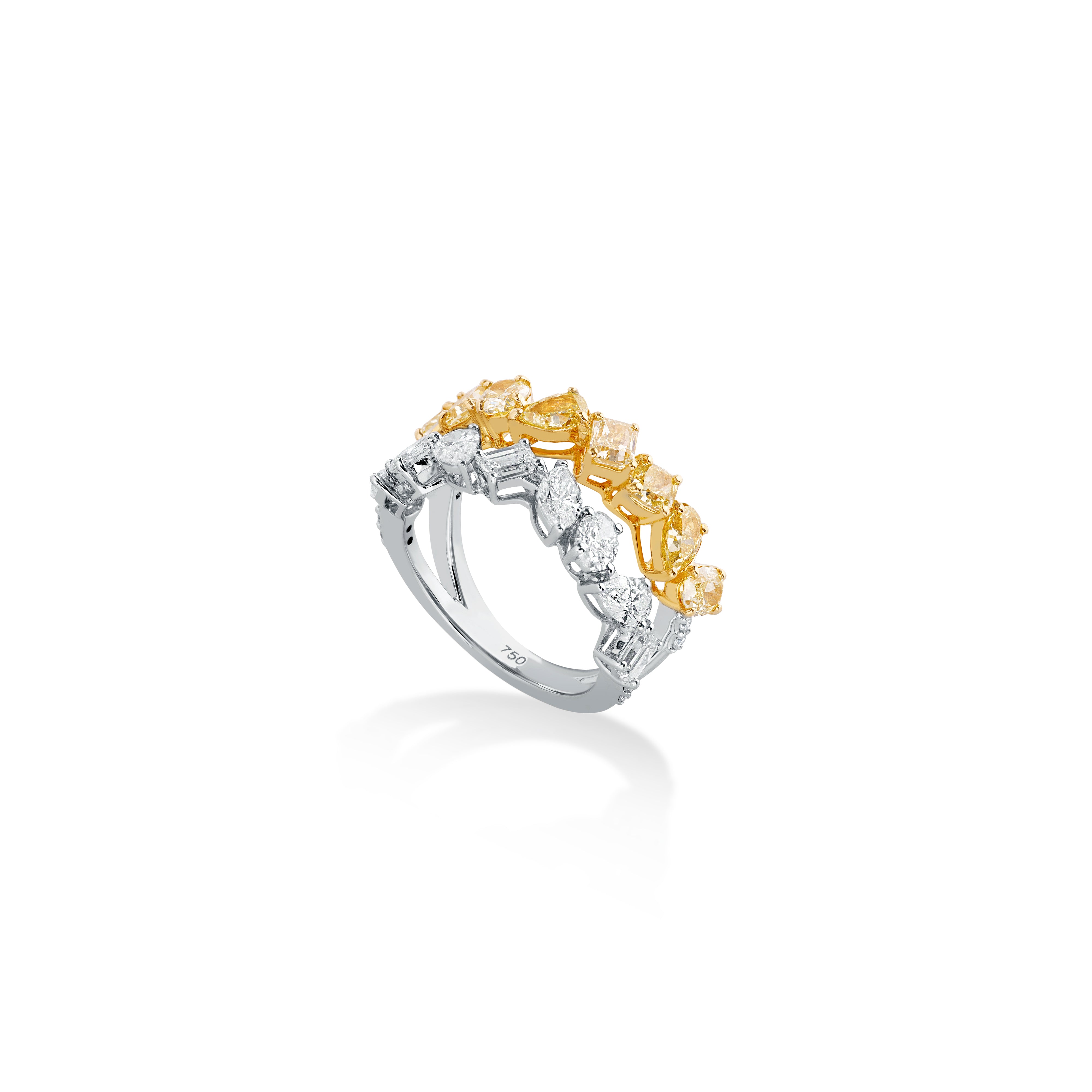 Anel Fancy Yellow